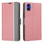 Twill Texture Side Button Leather Phone Case