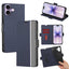 Twill Texture Side Button Leather Phone Case