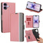 Twill Texture Side Button Leather Phone Case
