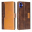 Contrast Color Side Buckle Leather Phone Case