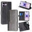 Contrast Color Side Buckle Leather Phone Case
