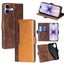 Contrast Color Side Buckle Leather Phone Case