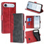Contrast Color Side Buckle Leather Phone Case