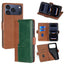 Contrast Color Side Buckle Leather Phone Case