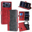Contrast Color Side Buckle Leather Phone Case