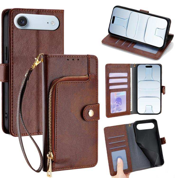 Zipper Bag Leather Phone Case