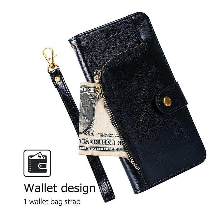 Zipper Bag Leather Phone Case