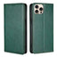 Gloss Oil Solid Color Magnetic Leather Phone Case