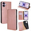 Gloss Oil Solid Color Magnetic Leather Phone Case