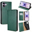 Gloss Oil Solid Color Magnetic Leather Phone Case