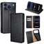 Gloss Oil Solid Color Magnetic Leather Phone Case