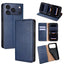 Gloss Oil Solid Color Magnetic Leather Phone Case
