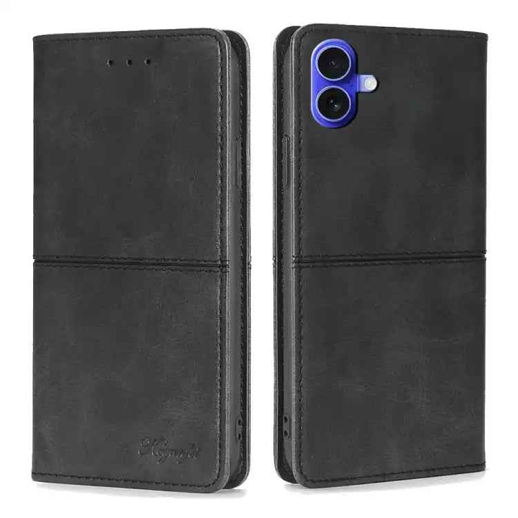 Cow Texture Magnetic Leather Phone Case