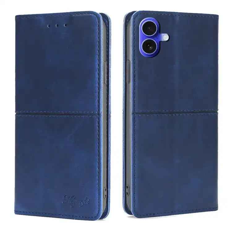 Cow Texture Magnetic Leather Phone Case