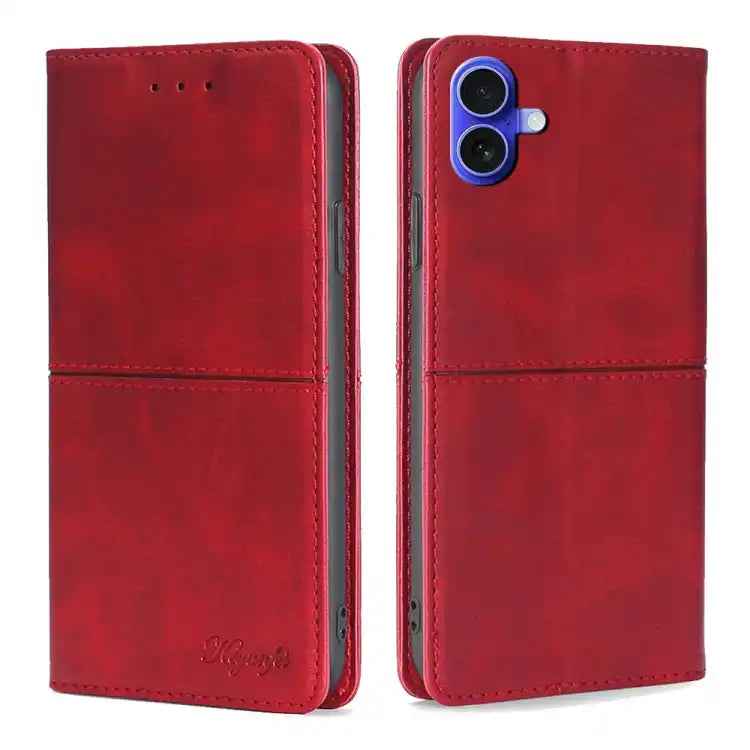 Cow Texture Magnetic Leather Phone Case