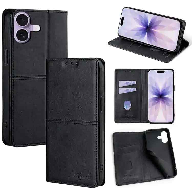 Cow Texture Magnetic Leather Phone Case