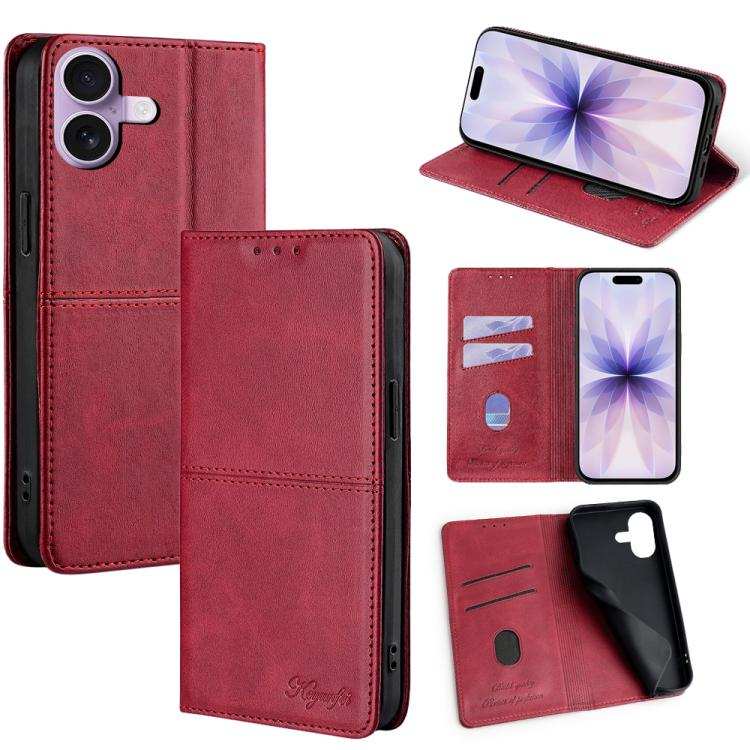 Cow Texture Magnetic Leather Phone Case