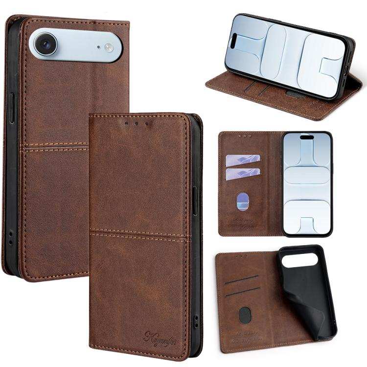 Cow Texture Magnetic Leather Phone Case