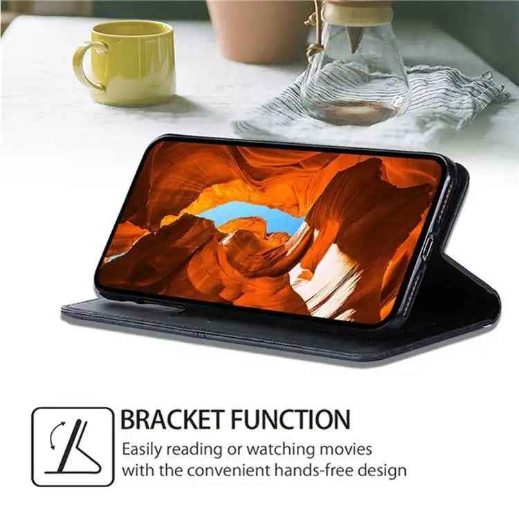 Cow Texture Magnetic Leather Phone Case