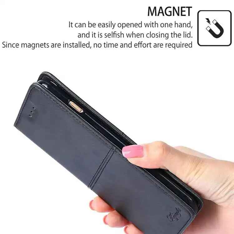 Cow Texture Magnetic Leather Phone Case