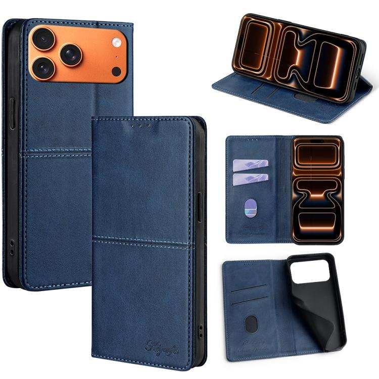 Cow Texture Magnetic Leather Phone Case