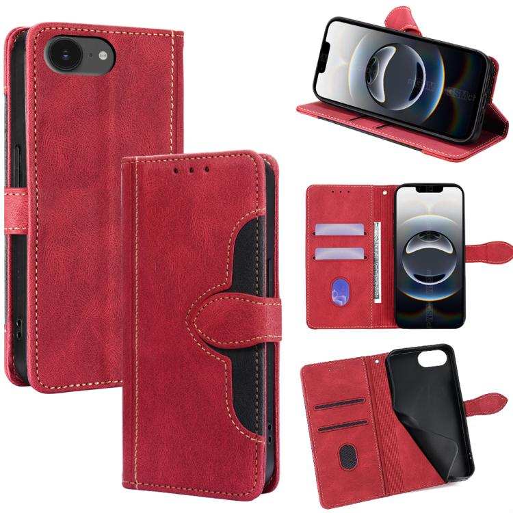 Skin Feel Magnetic Buckle Leather Phone Case