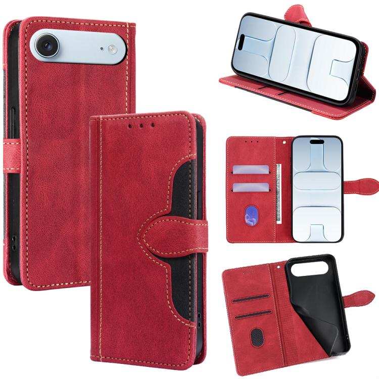 Skin Feel Magnetic Buckle Leather Phone Case
