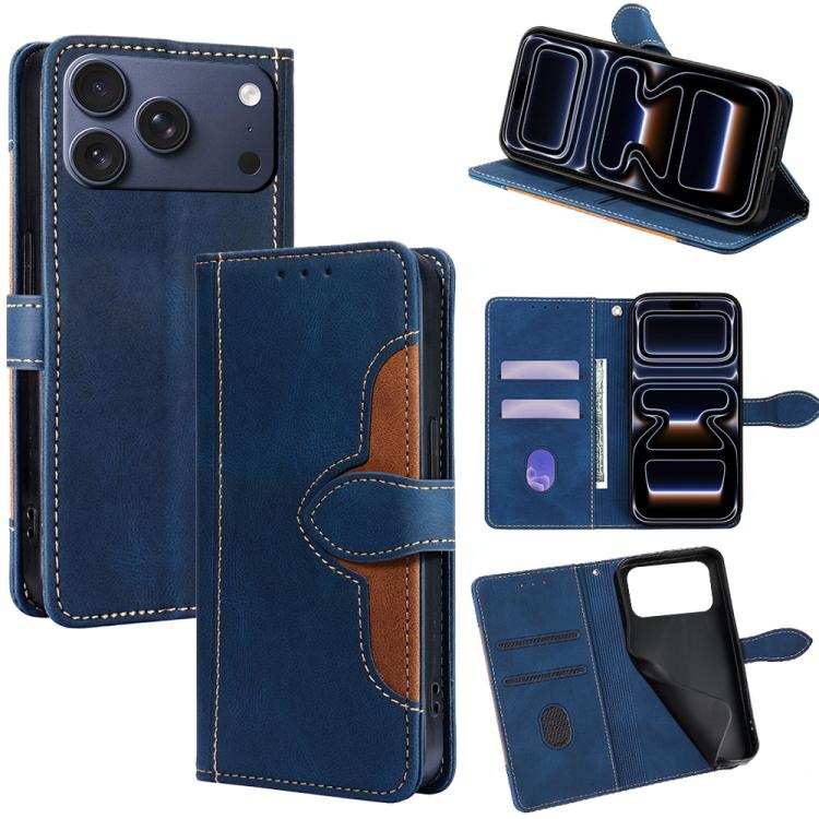 Skin Feel Magnetic Buckle Leather Phone Case