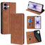 Skin Feel Magnetic Leather Phone Case