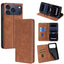 Skin Feel Magnetic Leather Phone Case