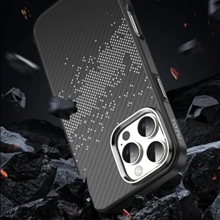 TOTU PC-30 Kevlar Textured MagSafe Magnetic Phone Case