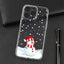 Christmas Painted Pattern TPU Transparent Phone Case