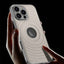 GKK Plating Leather Wave MagSafe Phone Case