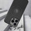 GKK Plating Leather Wave MagSafe Phone Case