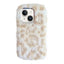 Leopard Print Plush TPU Phone Case