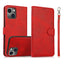 Calf Texture 2 in 1 Detachable Magnetic Back Cover Leather Case