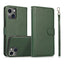 Calf Texture 2 in 1 Detachable Magnetic Back Cover Leather Case