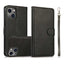 Calf Texture 2 in 1 Detachable Magnetic Back Cover Leather Case