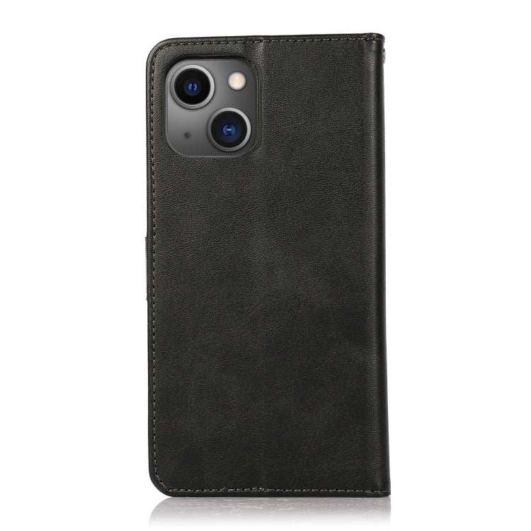 Calf Texture 2 in 1 Detachable Magnetic Back Cover Leather Case