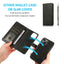 Calf Texture 2 in 1 Detachable Magnetic Back Cover Leather Case