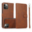 Calf Texture 2 in 1 Detachable Magnetic Back Cover Leather Case