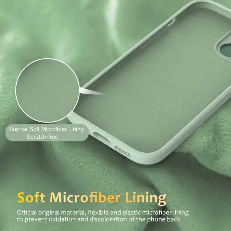 Liquid Silicone MagSafe Phone Case with Rotating Holder