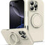 Liquid Silicone MagSafe Phone Case with Rotating Holder