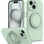 Liquid Silicone MagSafe Phone Case with Rotating Holder