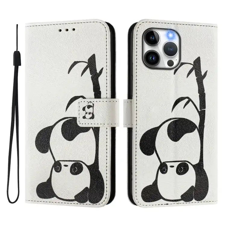 Art Colored Drawing Pattern Leather Phone Case