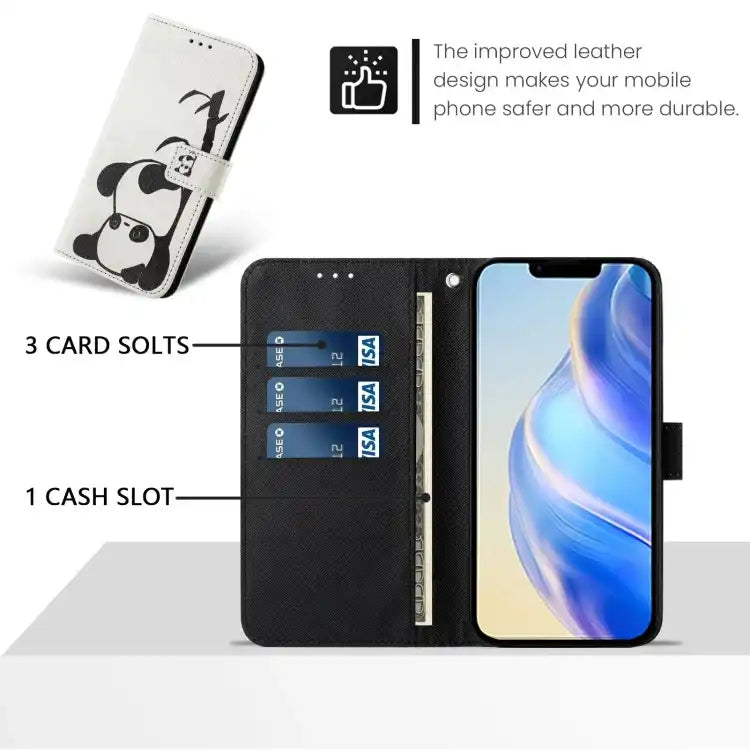 Art Colored Drawing Pattern Leather Phone Case