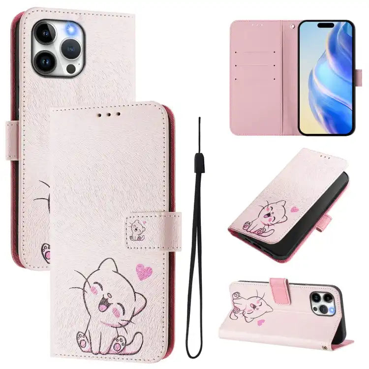 Art Colored Drawing Pattern Leather Phone Case