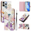 Art Colored Drawing Pattern Leather Phone Case