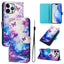 Art Colored Drawing Pattern Leather Phone Case