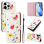 Art Colored Drawing Pattern Leather Phone Case